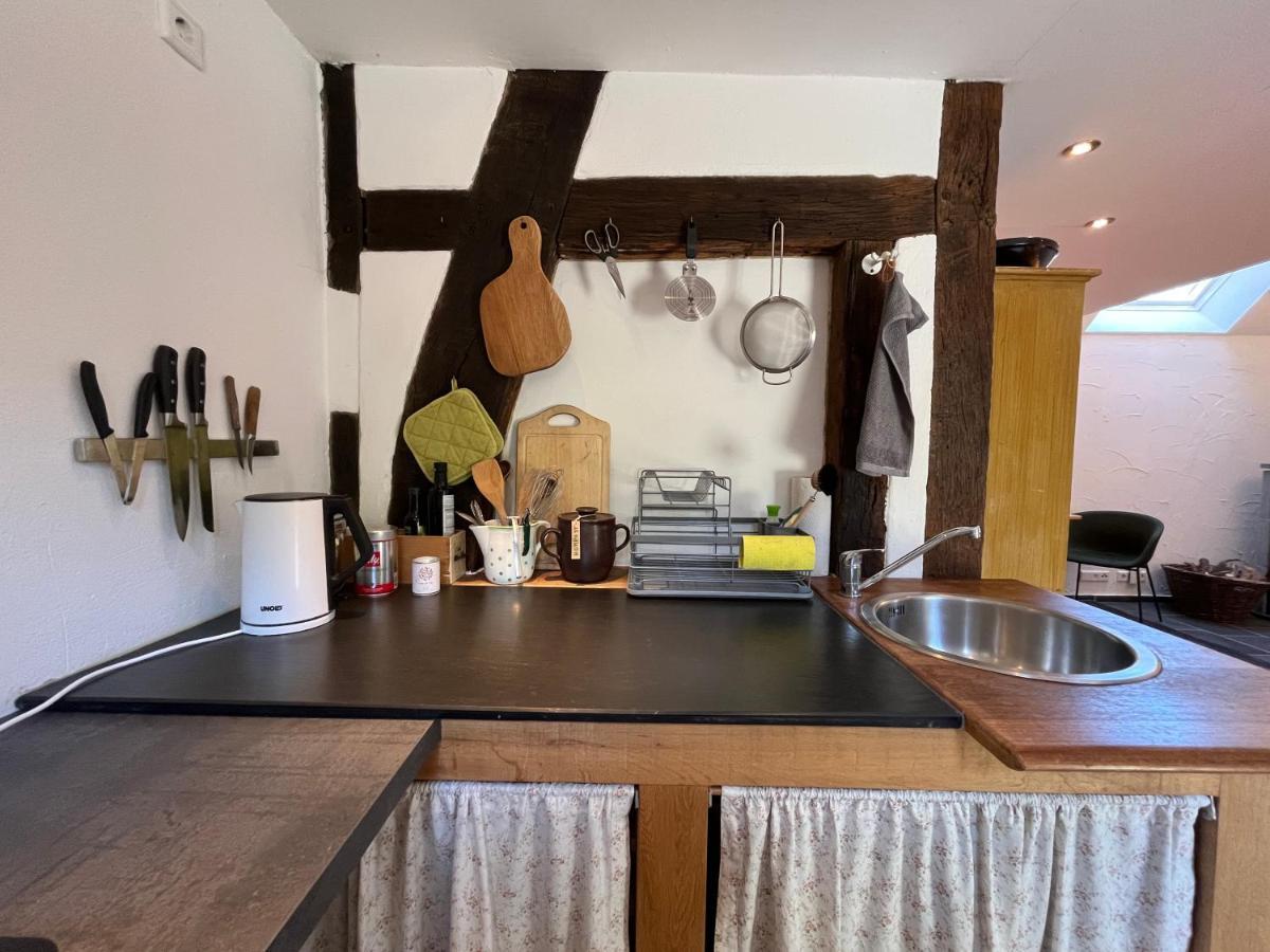 Ferienwohnung Gruen In Gruen Detmold Exterior foto