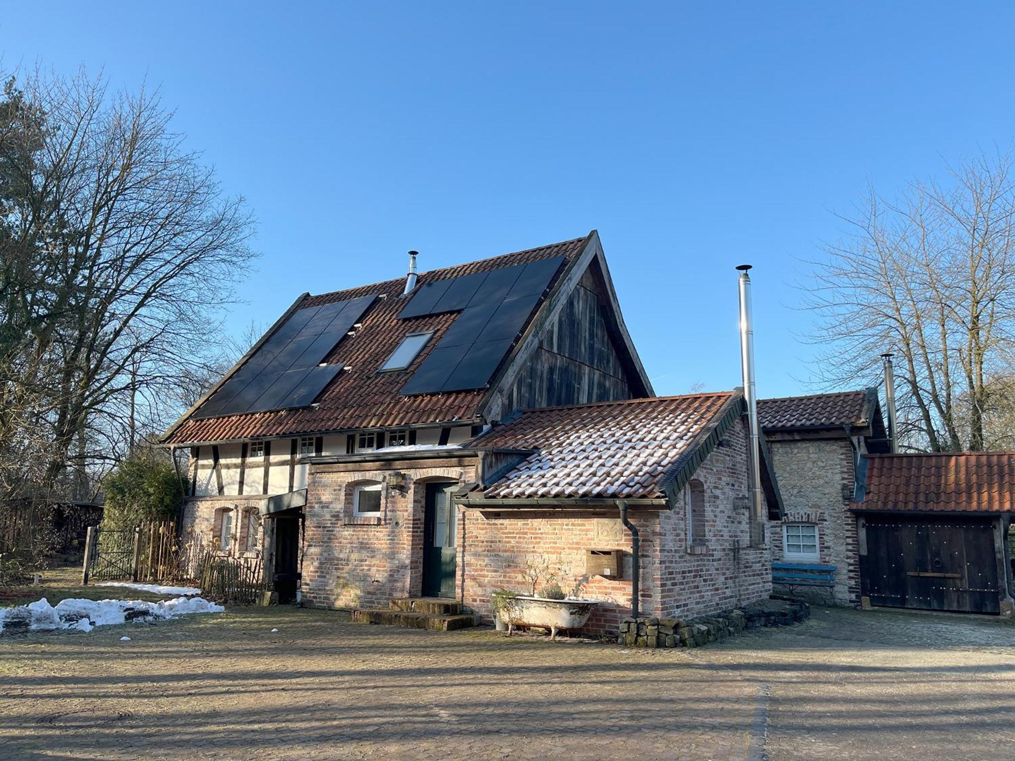 Ferienwohnung Gruen In Gruen Detmold Exterior foto